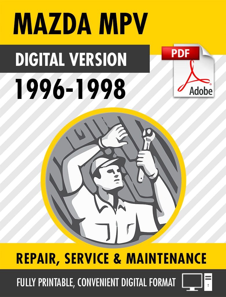 1996-1998 Mazda MPV Factory Repair Service Manual