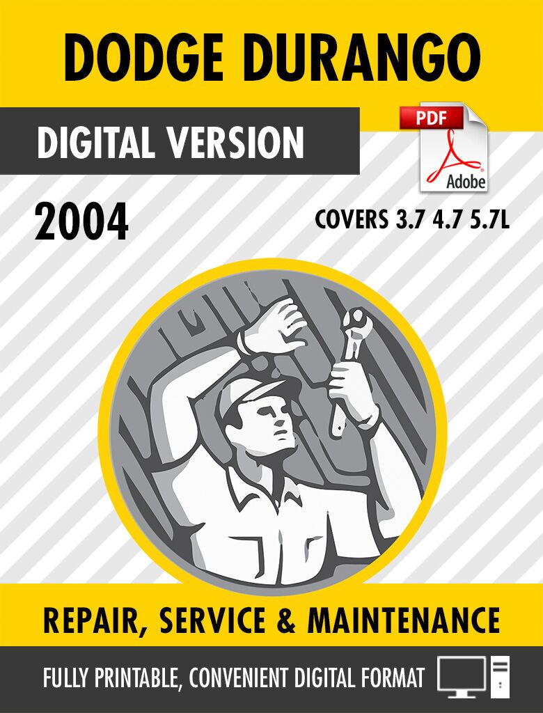 2004 Dodge Durango 3.7 4.7 5.7L Factory Repair Service Manual