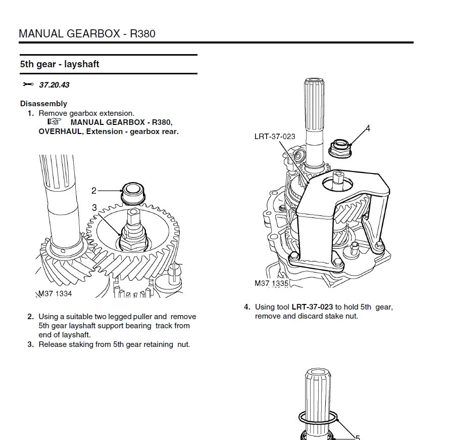 1999 - 2003 Land Rover Discovery II Factory Service Manual - Image 3