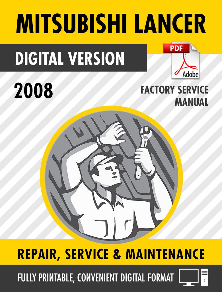 2008 Mitsubishi Lancer Factory Repair Service Manual